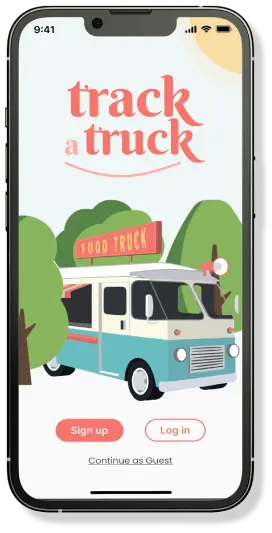 Track a Truck mockup