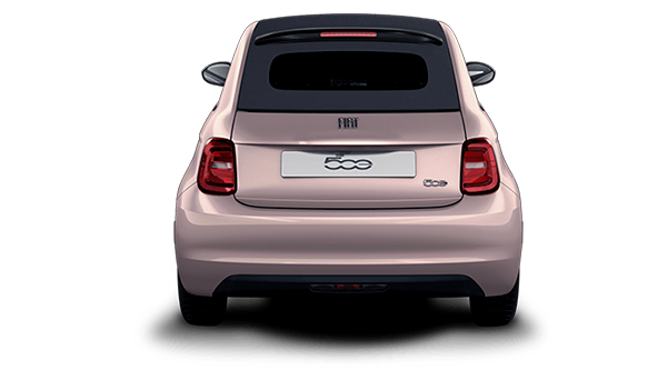 Fiat 500 from Behind