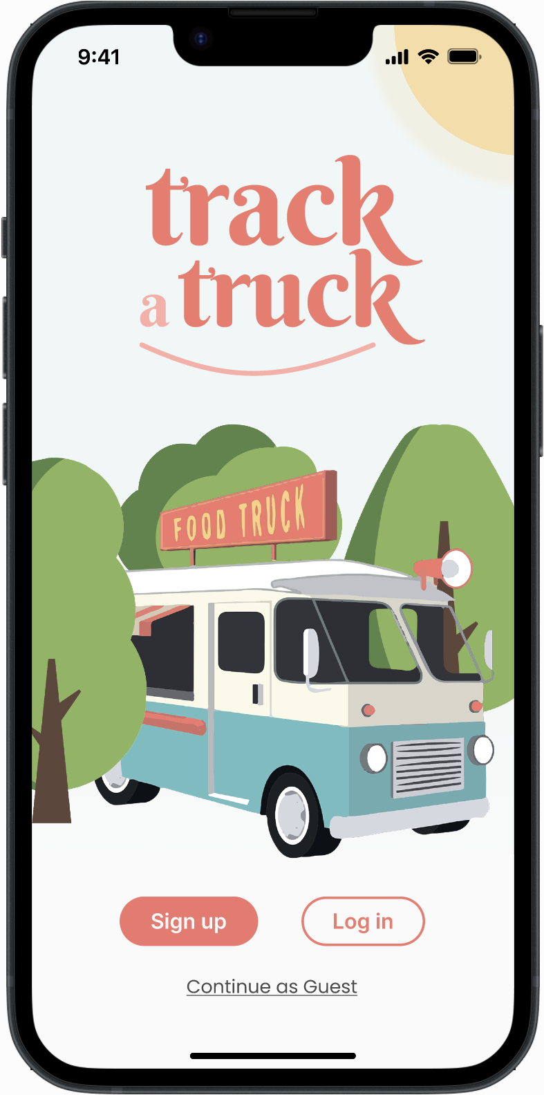 Track a Truck Mockup